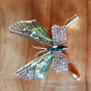 Beautiful butterfly brooch